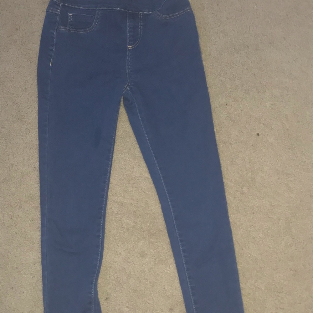 Kids dark blue jeggings